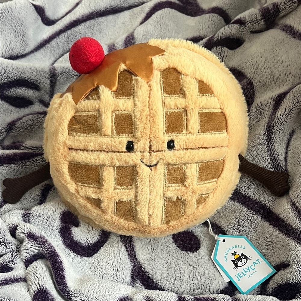 Jellycat Rene Waffle🧇🍓